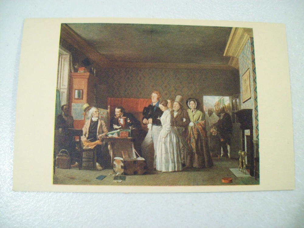 The Sailor's Wedding Postcard Walters Gallery, Richard Caton Woodville 544