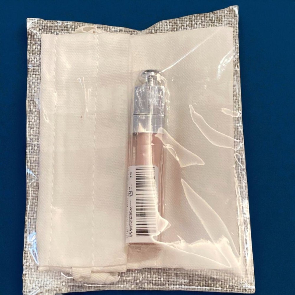 Dior Addict Lip Maximizer 001 Pink Plumping Gloss with Pouch