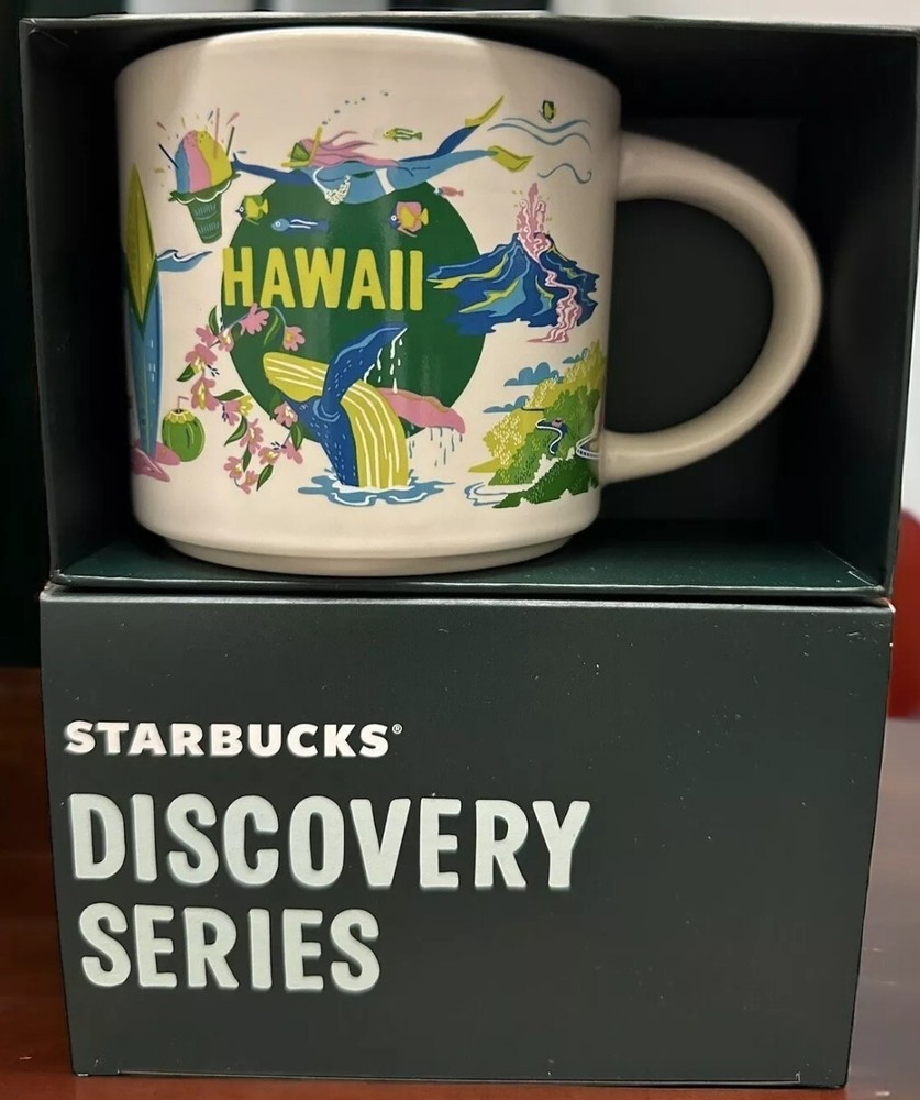 2024 Starbucks Discovery Series Hawaii Exclusive 14oz Coffee Tea Mug