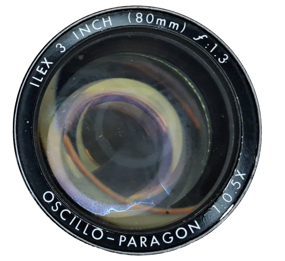 ILEX Oscillo-Paragon 80mm f1.3 High-Speed Camera Lens