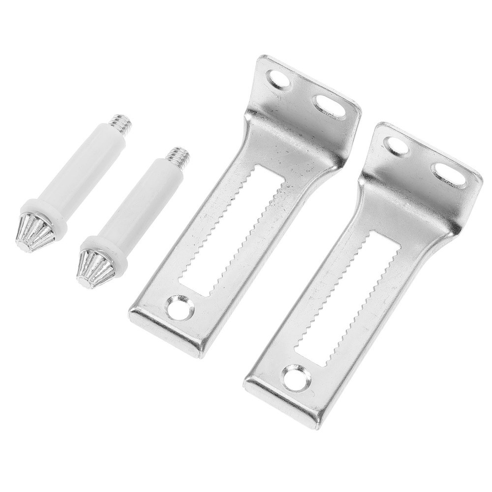 2-Pack Bifold Door Hardware Hinges with Wheels for Closets