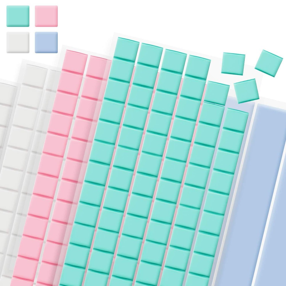 408 Pieces Removable Adhesive Tacky Sticky Wall Safe Tack Putty Multipurpose ...