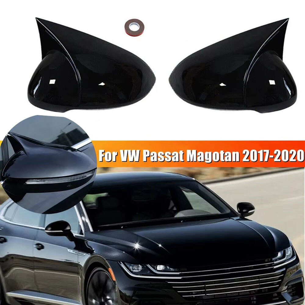 For Volkswagen VW Passat B8 2017-2019 Rearview Side Mirror Cover Wing Cap Trim