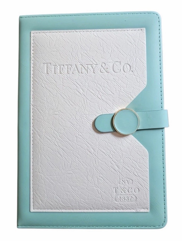 Tiffany & Co. Leatherette Notebook/Journal Magnetic Closure Leather Cover GWP