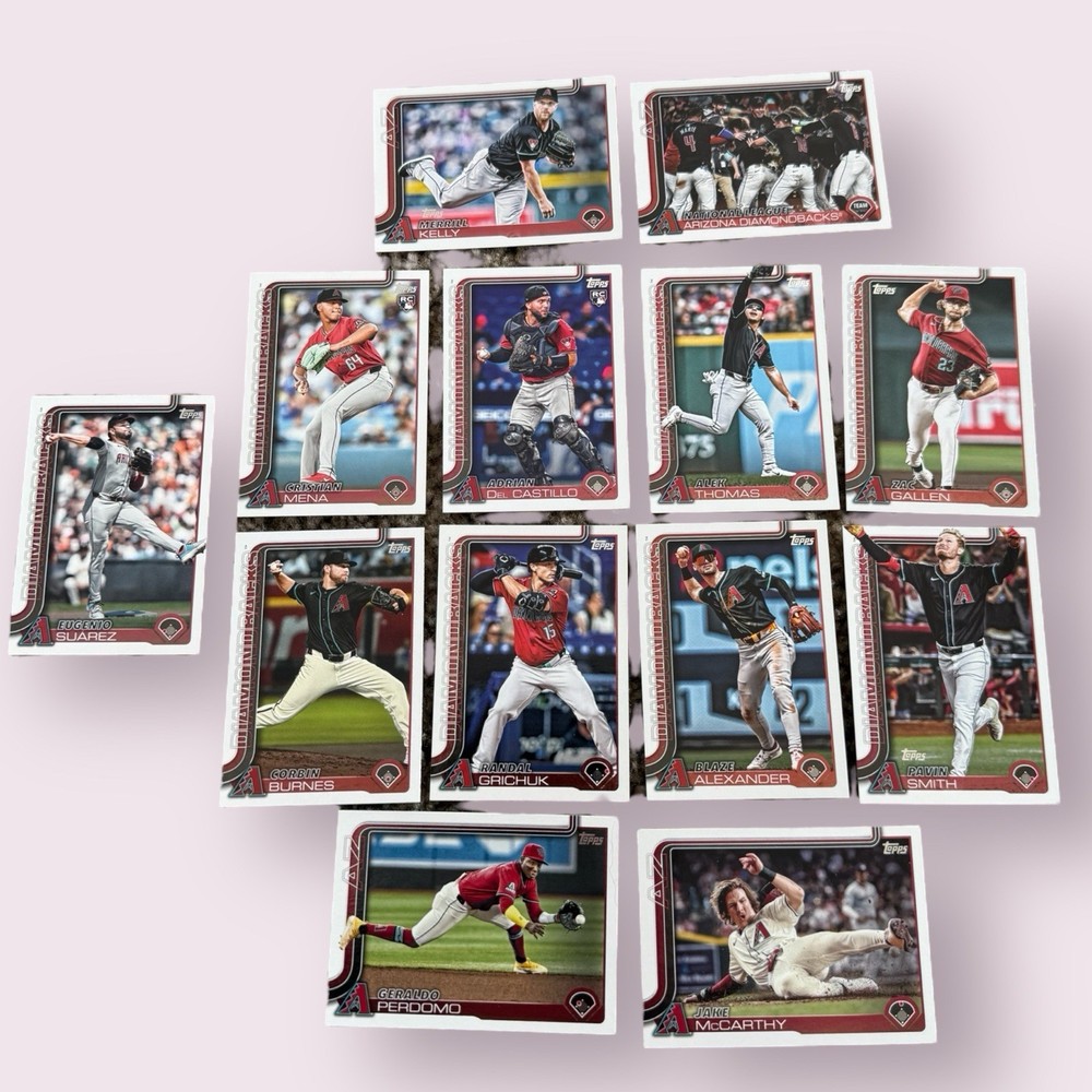 Arizona Diamondbacks 2025 Topps Team Card Lot #1