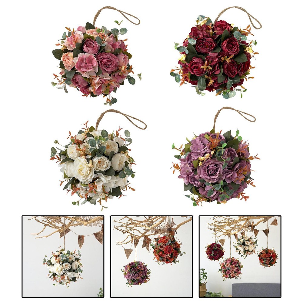 Flower Ball Wedding Decoration Flower Garland for Home Party Living Room Wedding