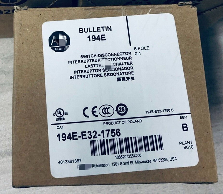 194E-E32-1756 New Factory Sealed AB ONE YEAR WARRANTY FAST DELIVERY 1PCS GOOD!-image
