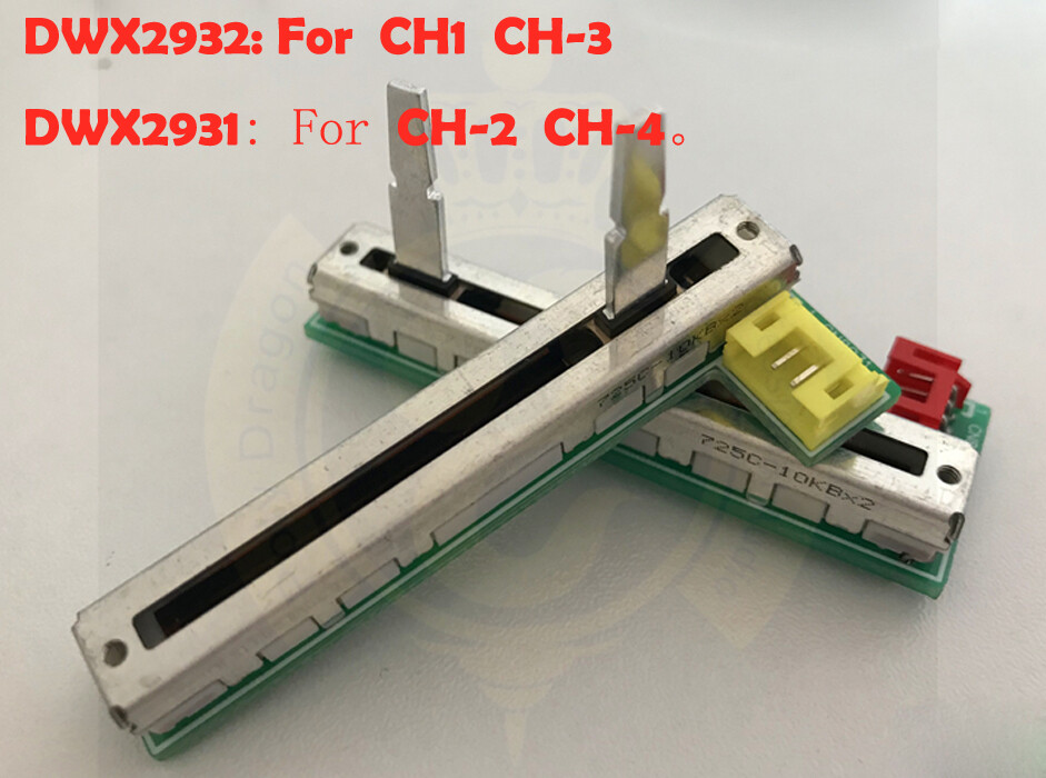 Original Replacement Channel Fader For Pioneer DJM 700 CH1 CH2 CH3 CH4 100% New