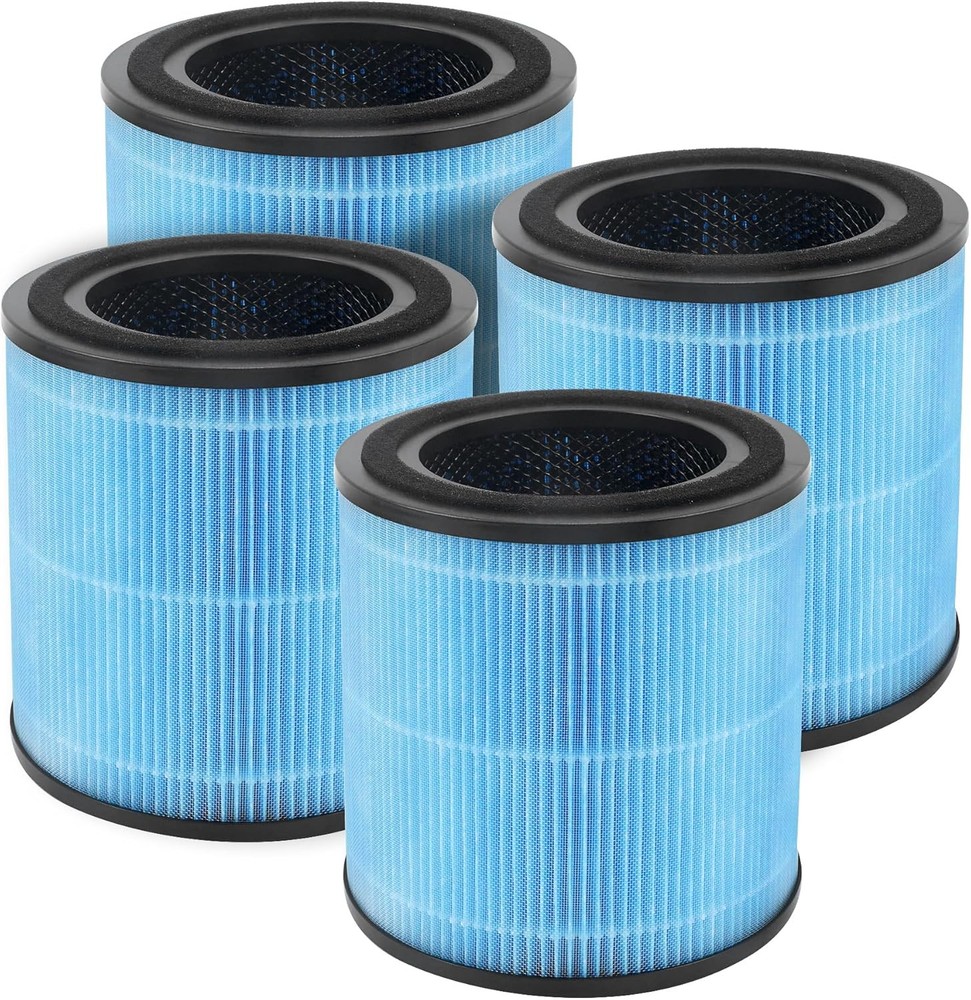 AP0601 Replacement Filters Compatible with Airtok Air Puri-fier, 4-in-1 blue