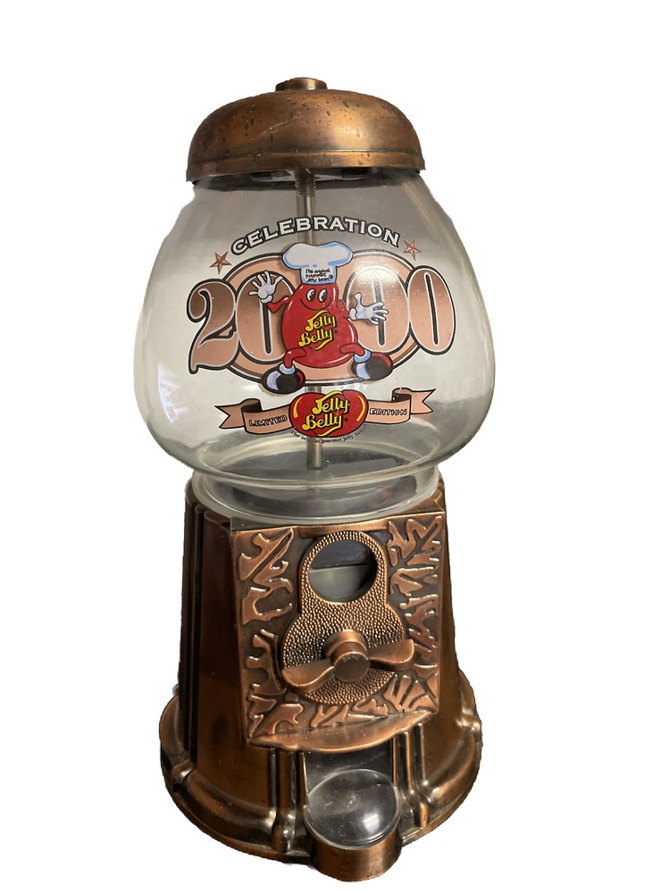 JELLY BELLY Y2K 2000 Celebration Limited Edition Jelly Bean Dispenser Machine