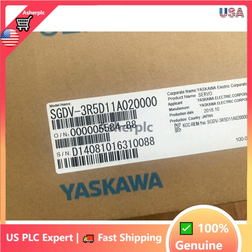 US FREE TAX  Yaskawa SGDV-3R5D11A020000 Servo Drive SGDV-3R5D11A020000