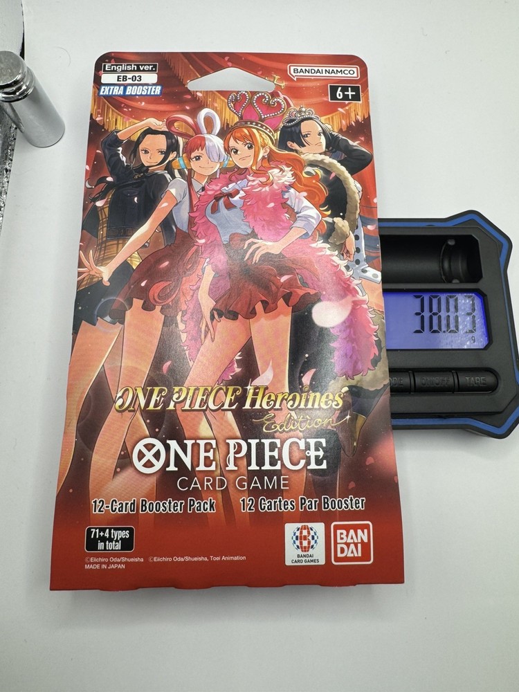 One Piece EB-03 Booster PackEN Weighed Pack 🔥HEAVY🔥 (38.03 / 37.89/37.99