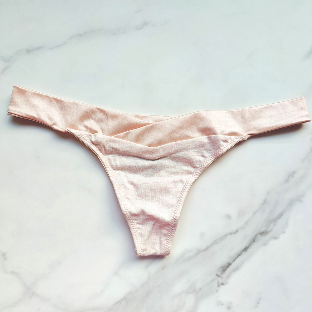 Soma TellTale The Dreamer Thong Panty Hthr First Blush SZ S/M/L/XL