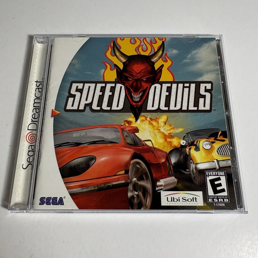 Speed Devils (Sega Dreamcast) Complete CIB w/RegCard Tested Clean Fast Shipping!