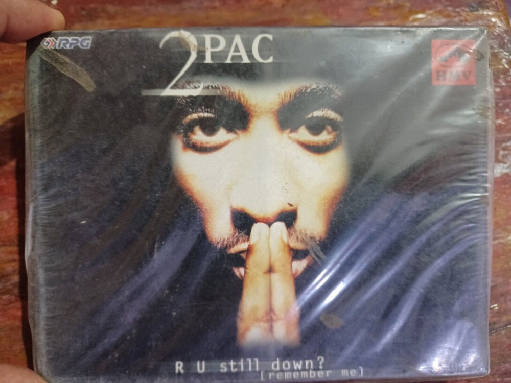 2PAC 2 pac Tupac R U still down remember RARE sealed 2x Cassette tape India HMV