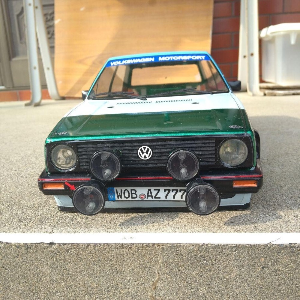 Tamiya MF-01X Volkswagen Golf RC car body only no electronics