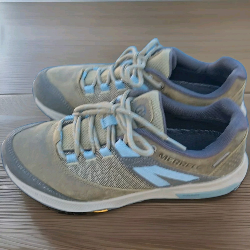 Merrell Radius Moss Hiking Shoes Outdoors Trails Women's Size 7.5