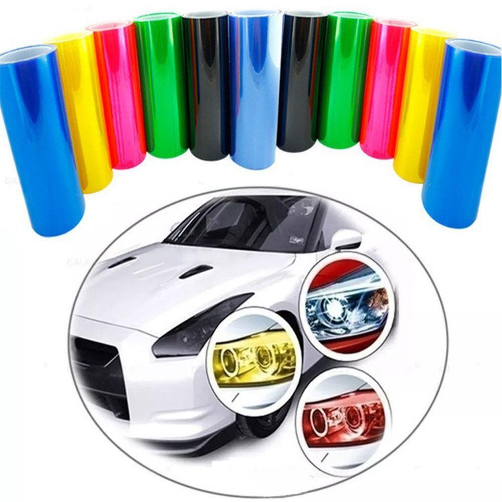 Glossy Color-Changing Film for Car Headlights & Brake Taillights