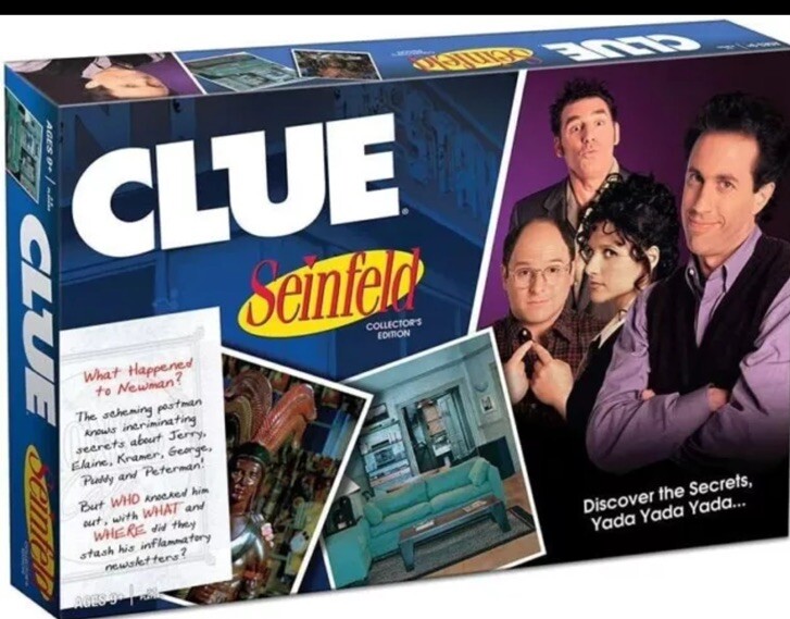 Seinfeld Clue Board Game - Collector's Edition — NEW!