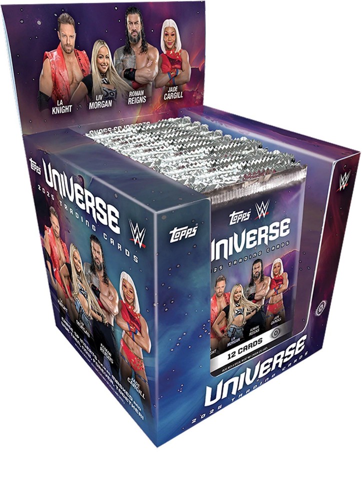 PRESALE 2025 Topps Universe WWE Trading Cards Hobby Box Factory Sealed-image