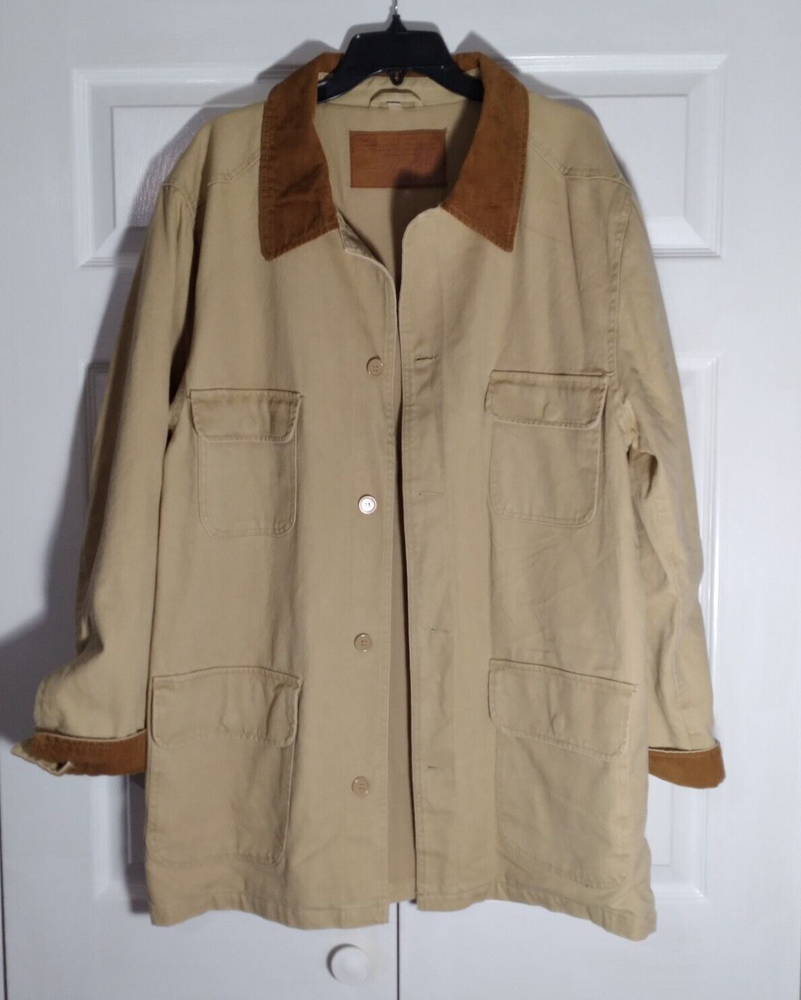 John Wayne Signature Stockade Jacket Bradford Exchange Tan Coat 2016 Size LARGE