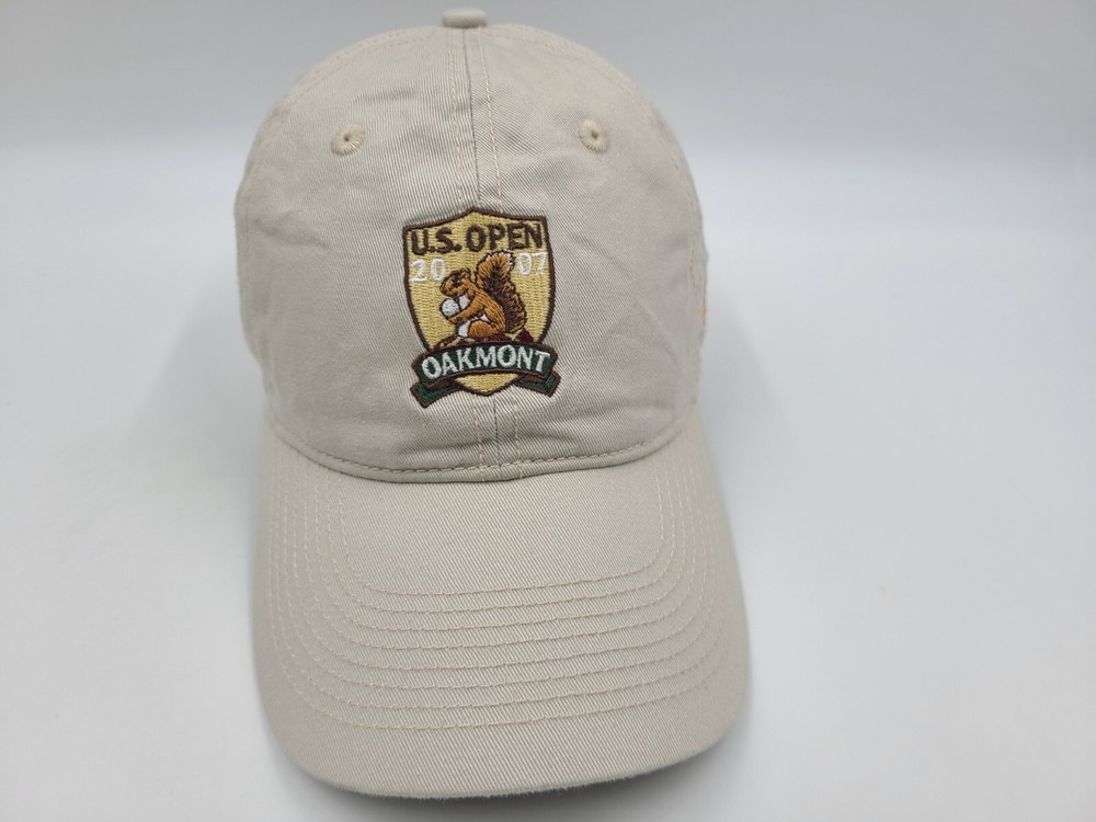 2007 US Open Oakmont The Game Fort Pitt Capital Strapback Adjustable Hat Cap Men