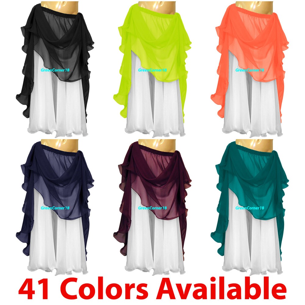 Purple and White 2-Layer Reversible Gypsy Belly Dance Skirt 9-Yard Circle-image