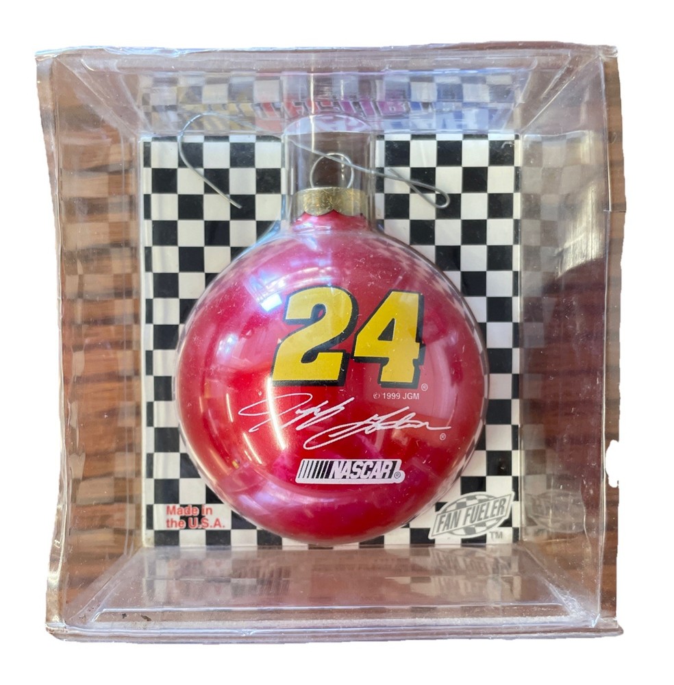 Jeff Gordon #24 Red NASCAR Collectible Racing Ornament