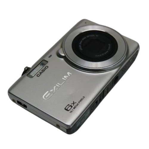 CASIO EXILIM EX-Z900 9.1MP Silver Digital Camera Used Japan in Good Condition