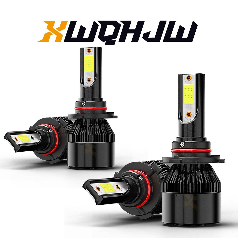 For Chrysler Pacifica 2017-2020 4pcs 9005 LED Headlight High Low Beam Bulbs Kit