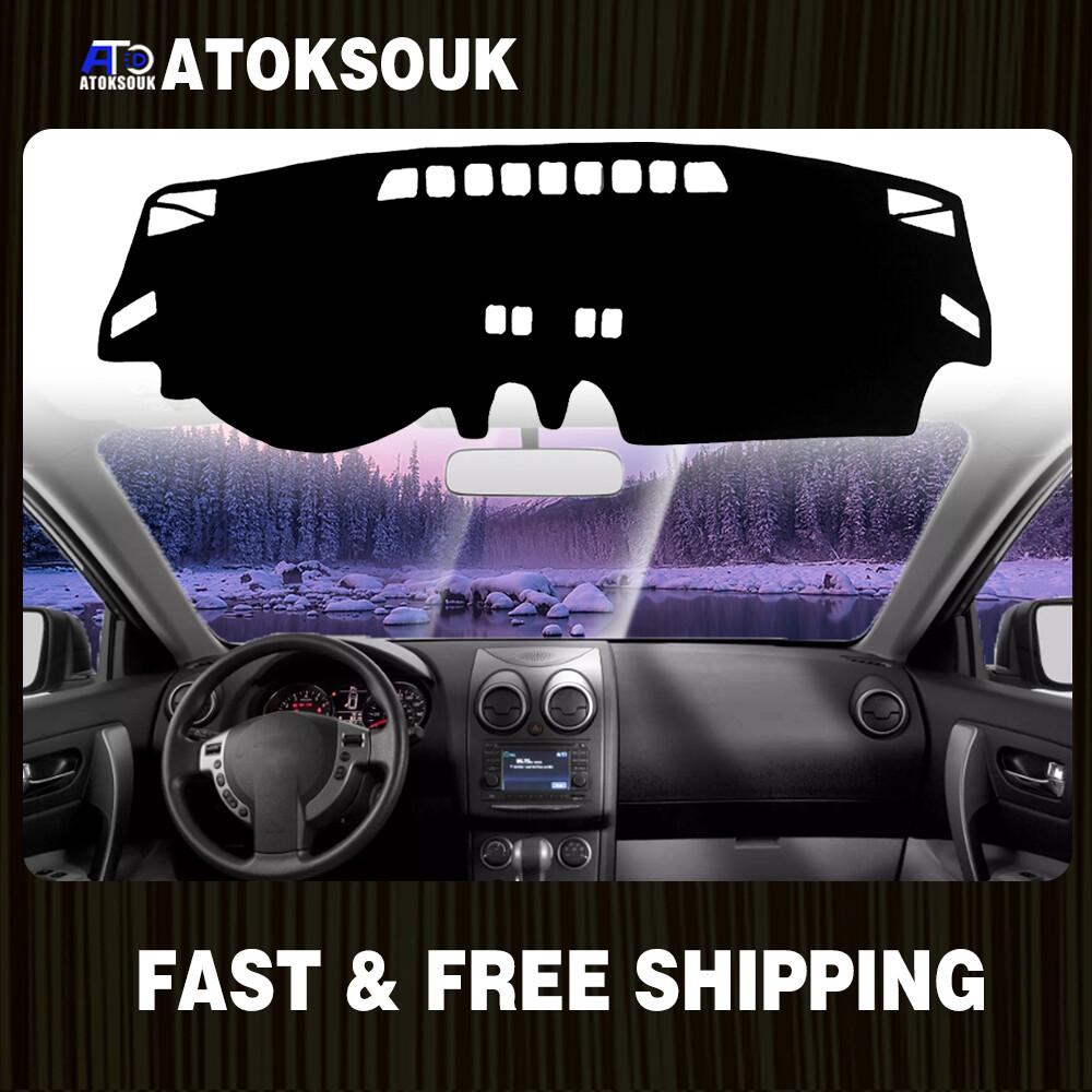 2008-13 Nissan Rogue Sun-Proof Dashboard Cover Mat for Interior Protection
