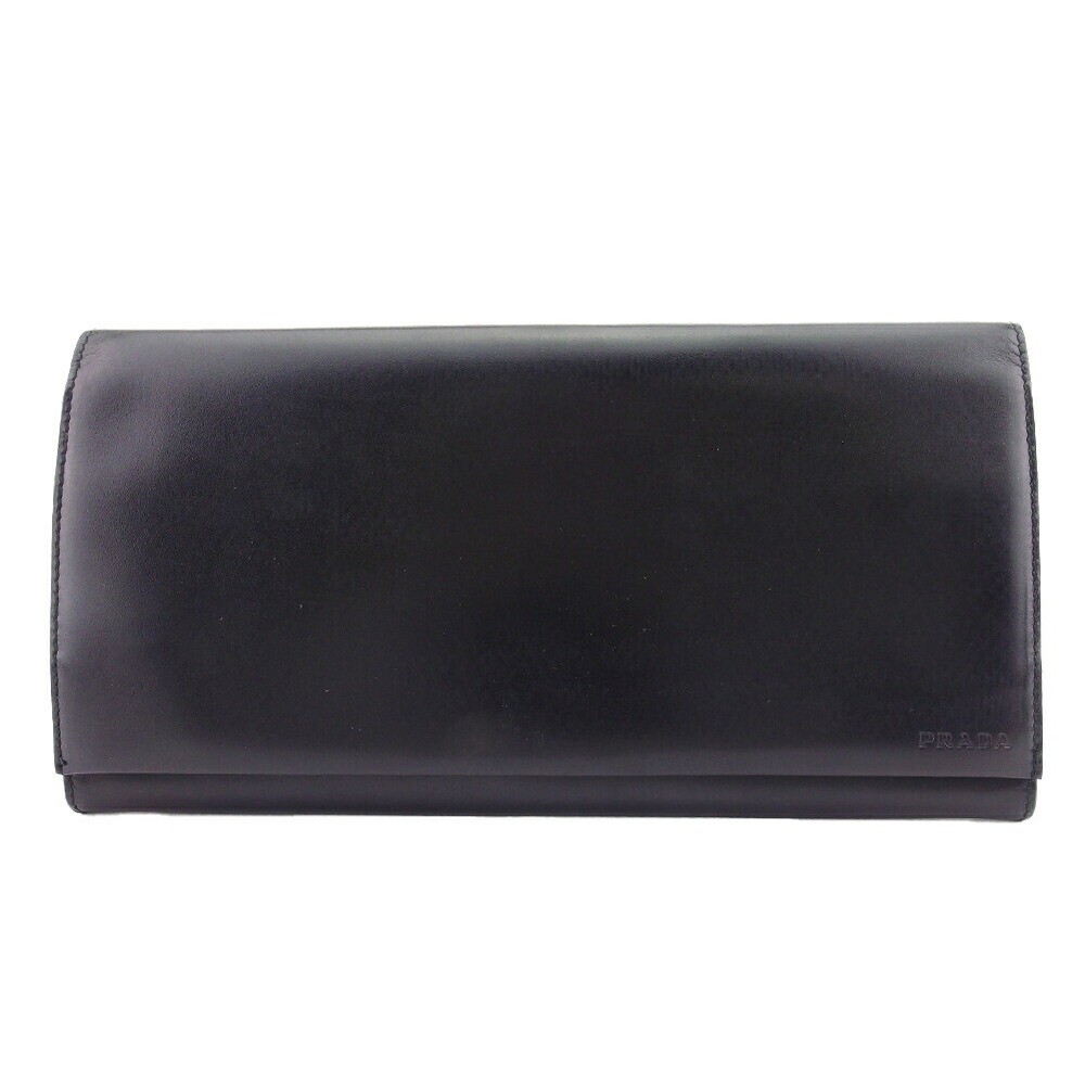 Prada Black Bifold Wallet Pre-Owned T22362