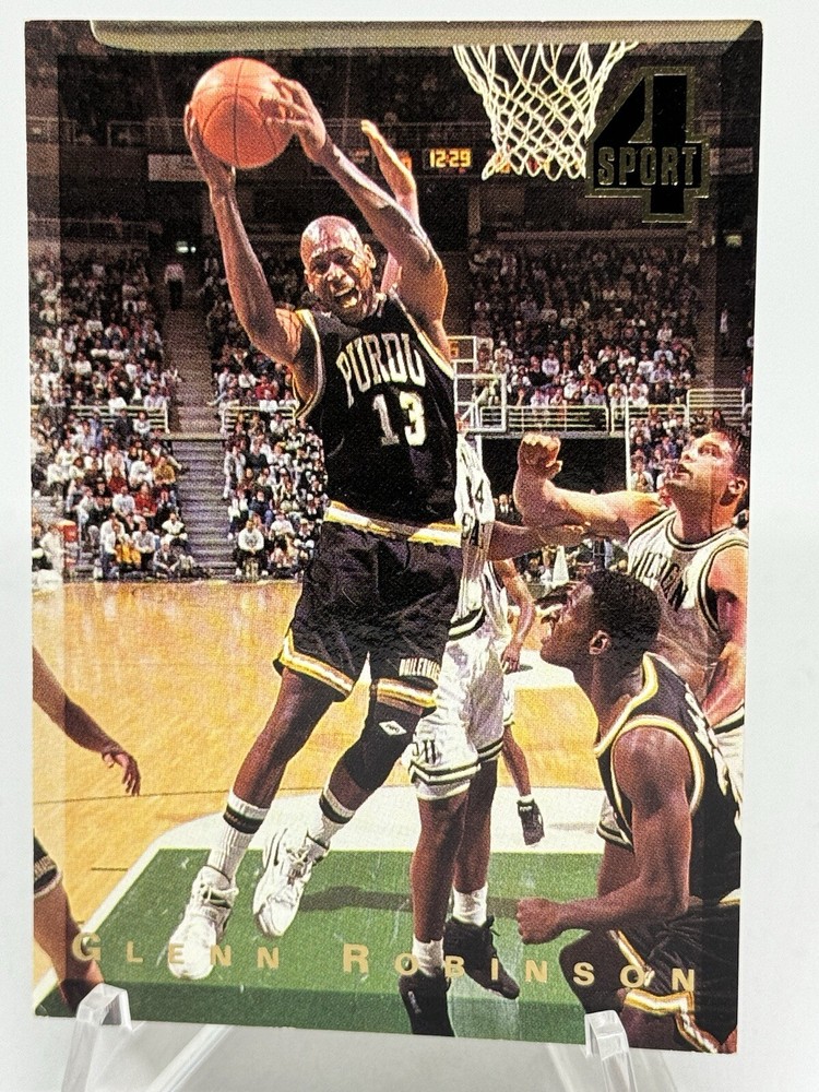 Glenn Robinson 1994 Classic 4 Sport #1 Rookie RC Purdue Boilermakers