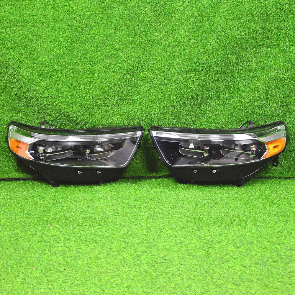 For 2020-2024 Ford Explorer Headlight Headlamp Assembly w/LED Module Left+Right