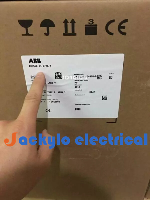1PC ABB Brand New in box ACH550-01-072A-4 frequency converter Expedited Shipping