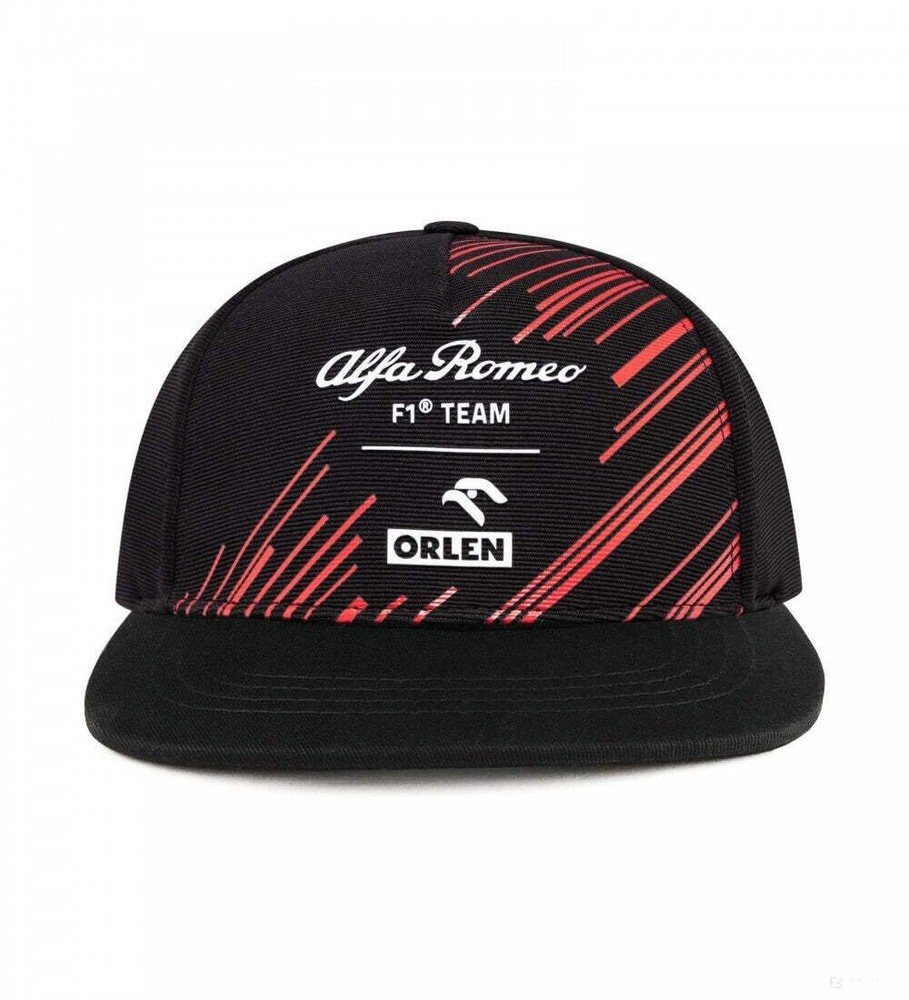 F1 2022 Black Team Hat (Flatbrim)