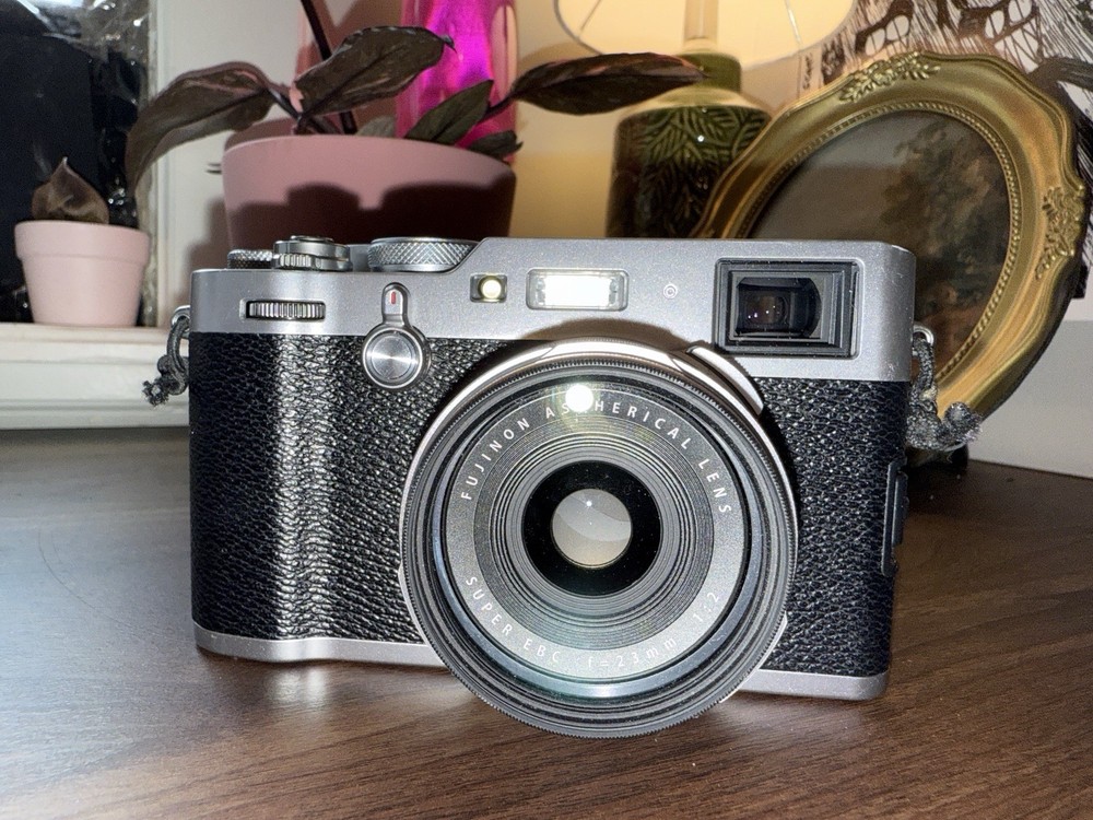 Fujifilm X100F 24.3MP Digital Camera with Advanced Point and Shoot in Silver