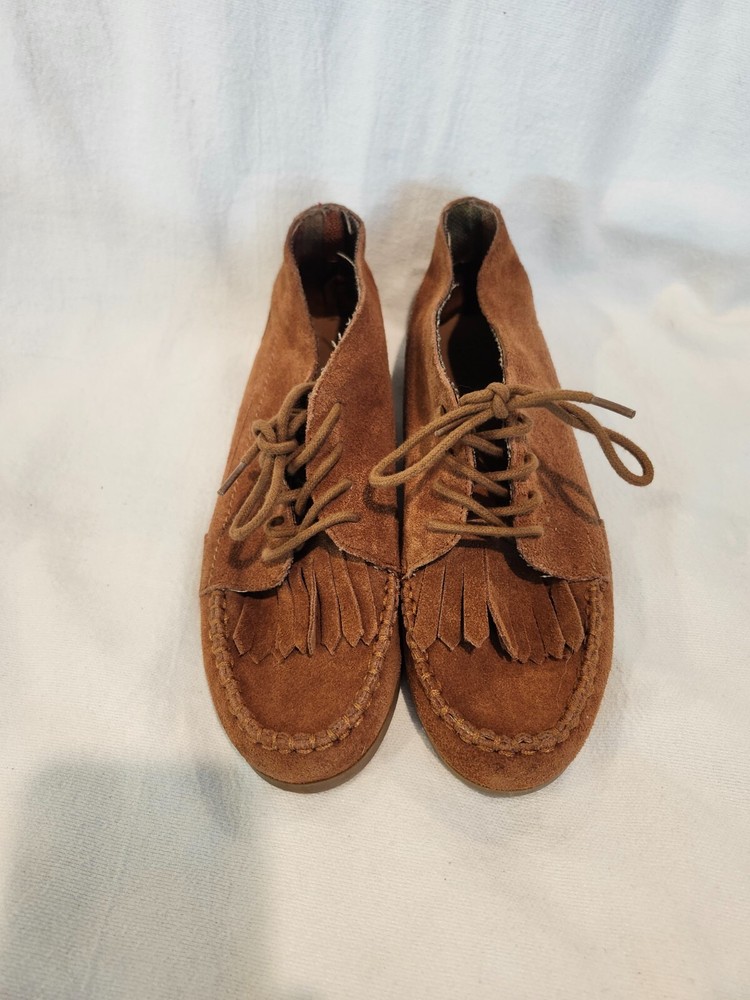 Aldo Suede fringed  ankle shoes