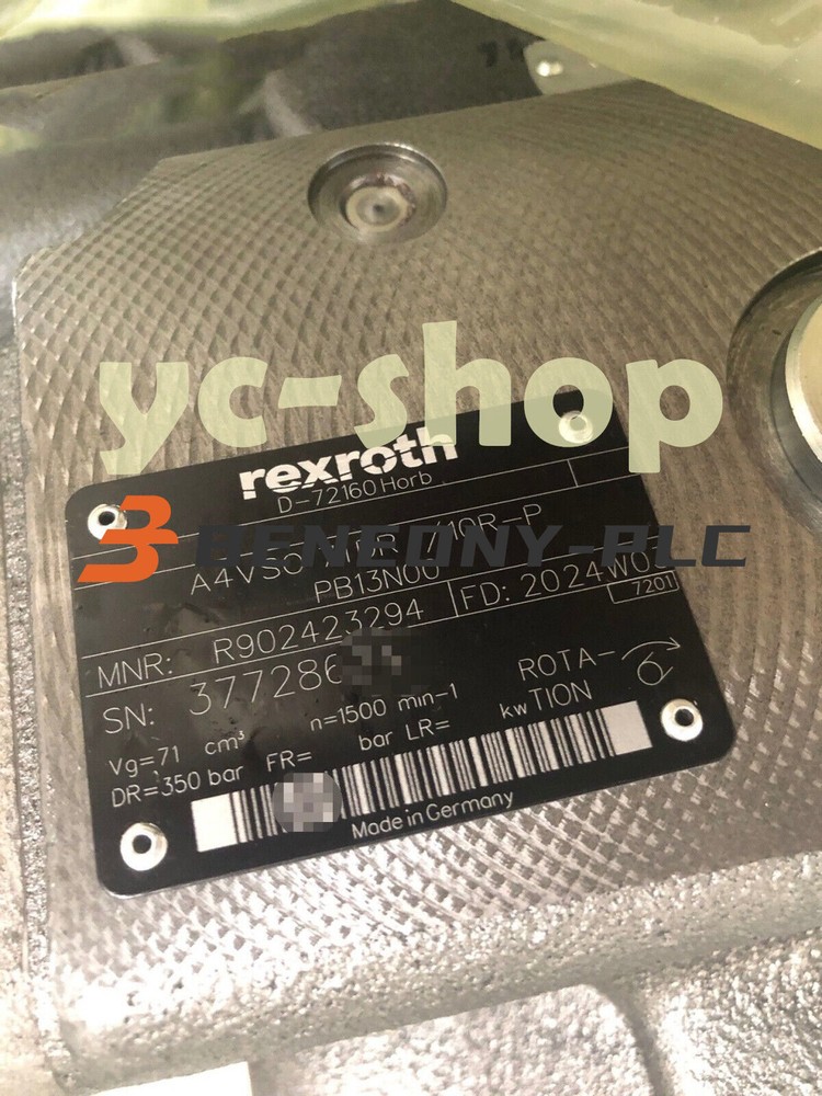new Rexroth R902423294 A4VSO71DR/10R-PPB13N00 piston pump Fast Shipping via