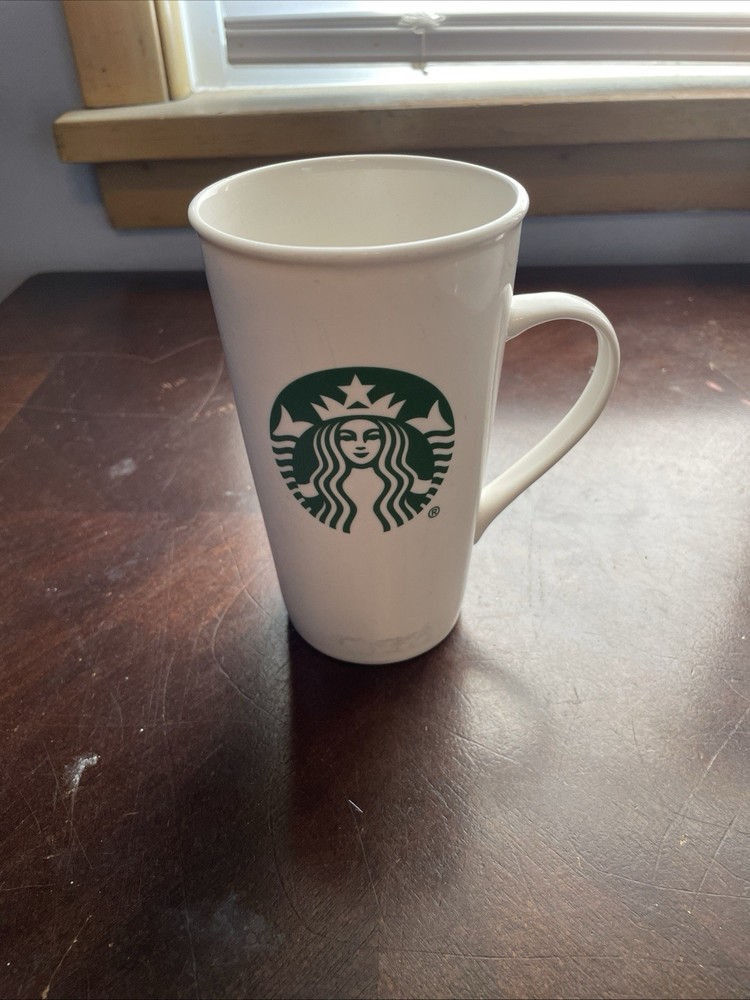 Starbucks/ 16 oz ceramic coffee mug/ tumbler/ siren logo/ 2012