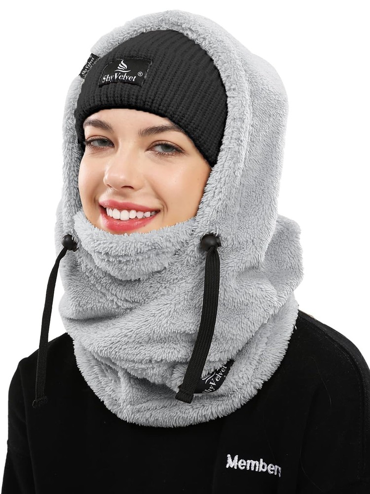 Balaclava Wind-Resistant Ski Mask Winter Face Mask, Fleece Cold Weather Ski M...
