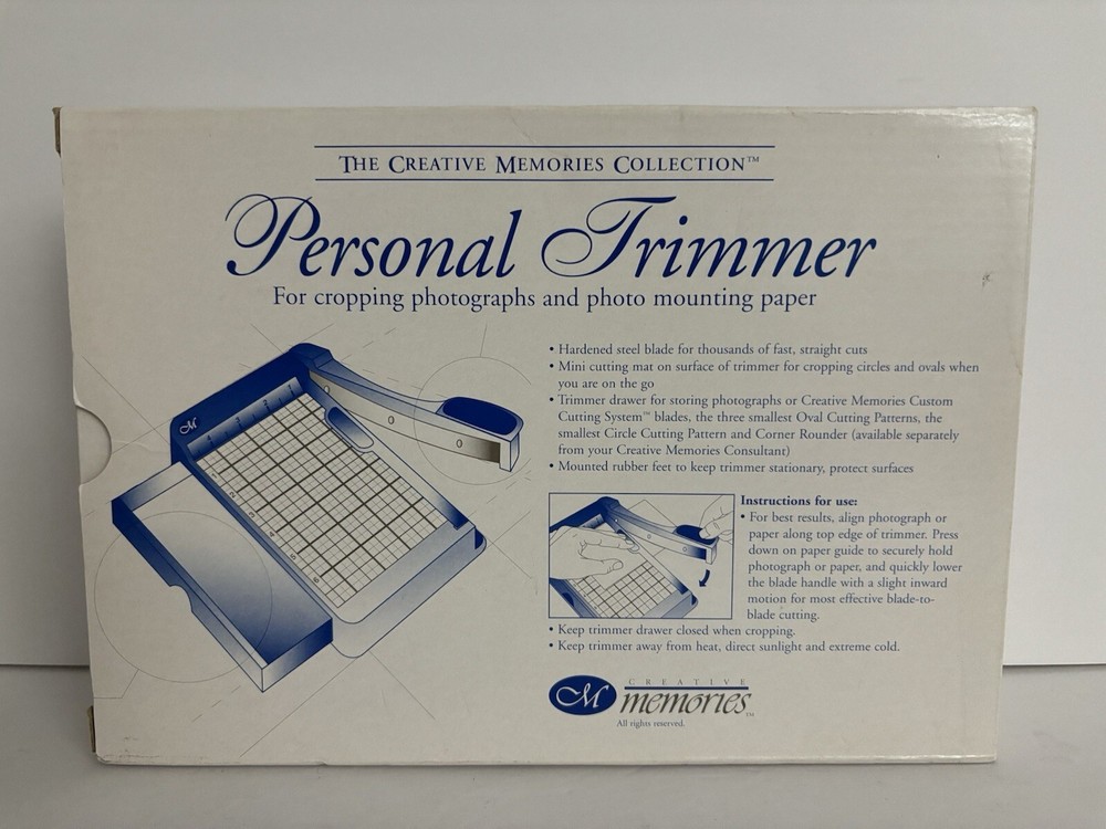Creative Memories Personal Photo Trimmer for Cropping and Mounting Paper  