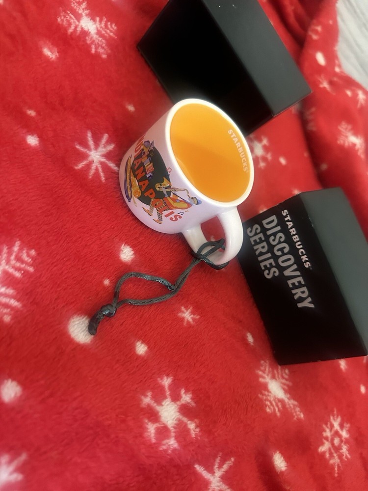 Starbucks Jazz Museum Indianapolis U-Pick 2 Oz Coffee Mug Discovery Series