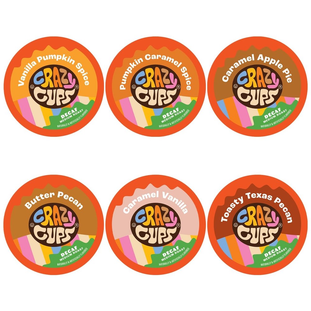 Fall Coffee Pods Variety Pack for Keurig K Cup Coffee Maker, Seasonal Favorit...