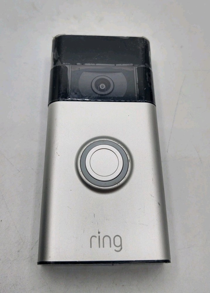 Ring 2nd Gen 1080p Video Doorbell - Satin Nickel | OPEN BOX