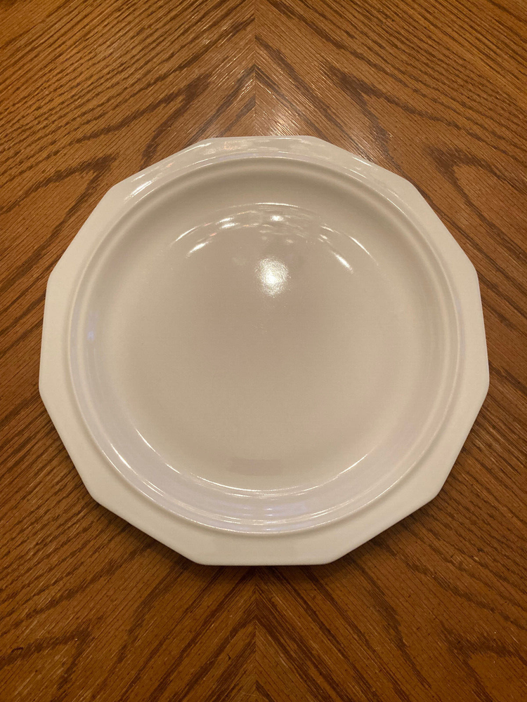 Pfaltzgraff Heritage White 10 1/8 Inch Dinner Plate Made in USA
