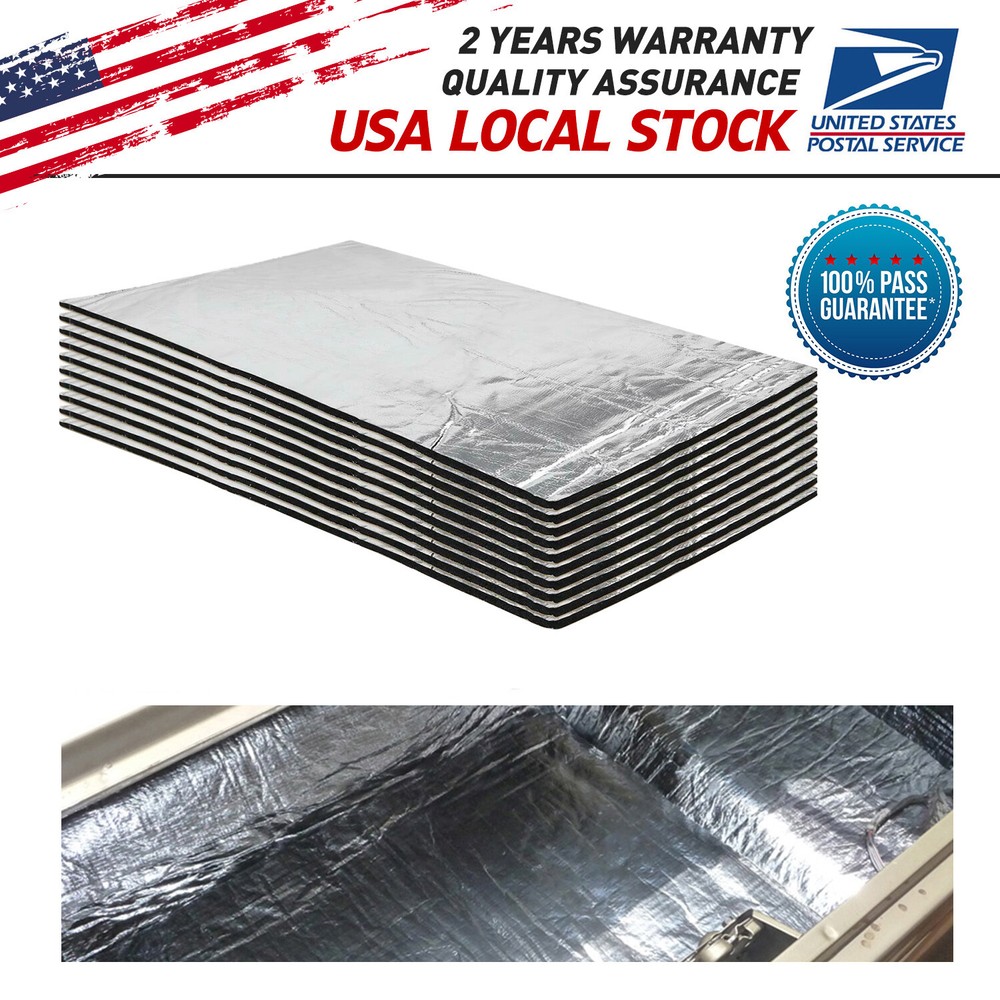 20sqft Thermal Sound Deadener car Heat Shield Insulation Noise Reduce Mat NEW.