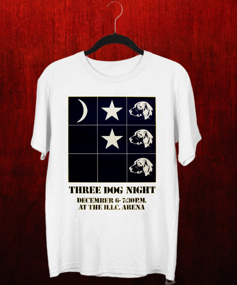 Three Dog Night Concert Poster Tour Gift For Fan Cotton S to 5XL T-shirt