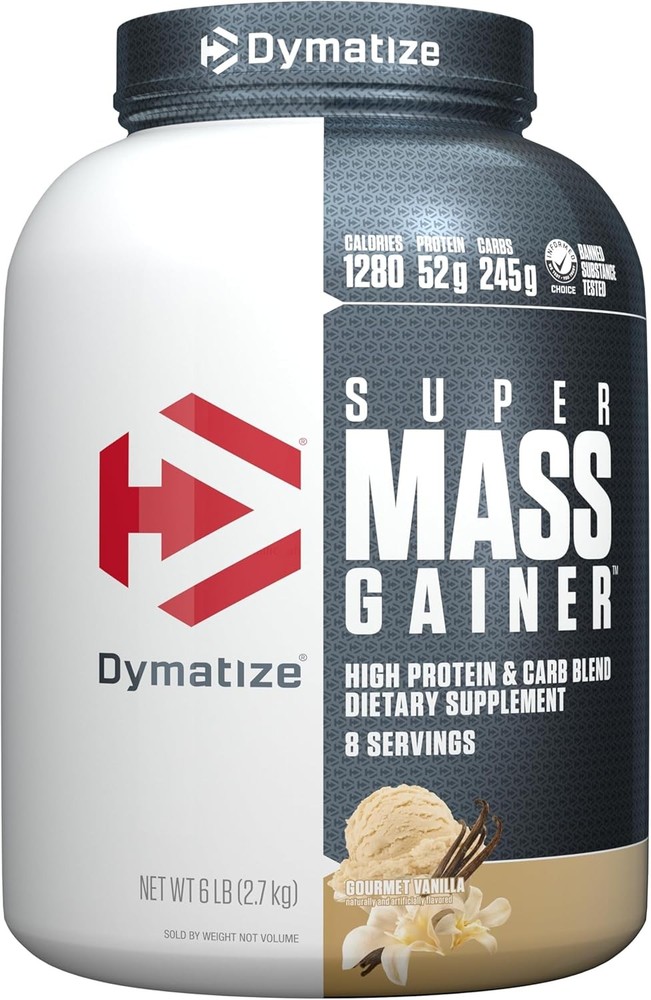 Dymatize Super Mass Gainer Protein Powder, Gourmet 8 Servings (Pack of 1)