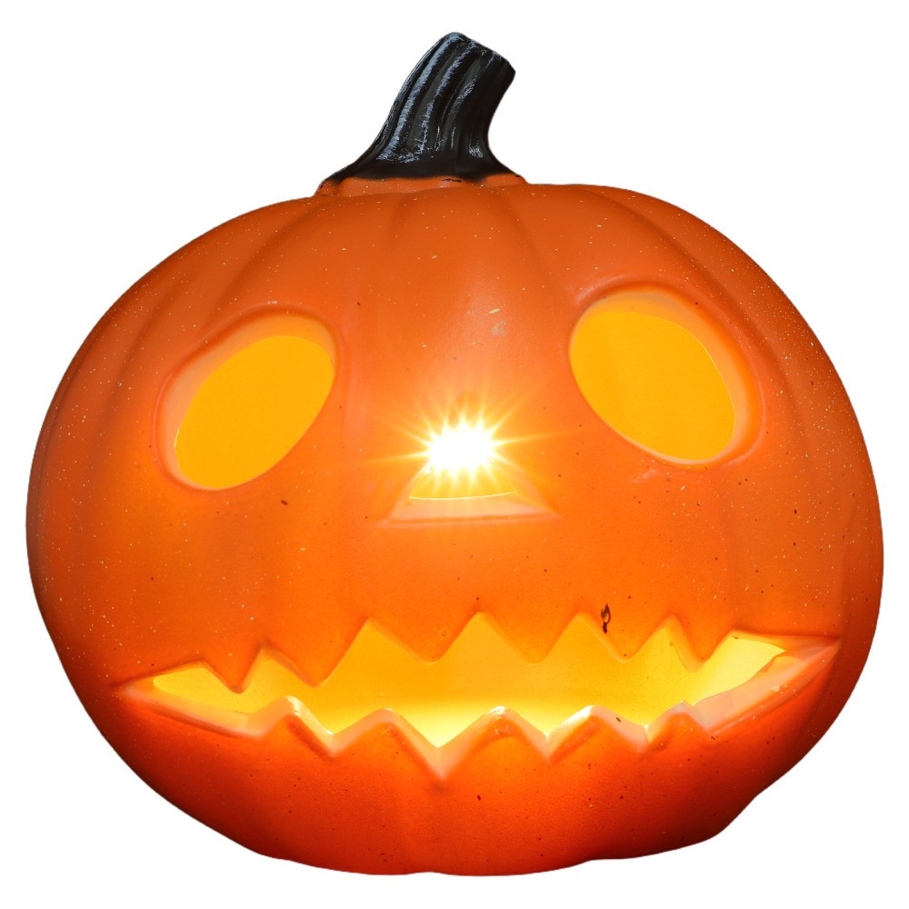 Hollow Jack-o-Lantern Halloween Farmhouse Decorative Pumpkins
